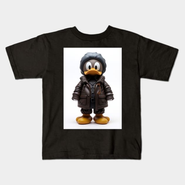 Kaws Hypebeast Duck Kids T-Shirt by Nenok